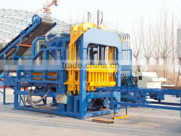 Automatic concrete hollow core block making machine QT6-15