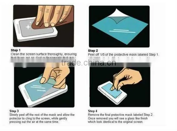Hot sale Japanese mirror tablet screen protector for samsung galaxy TAB 10.1