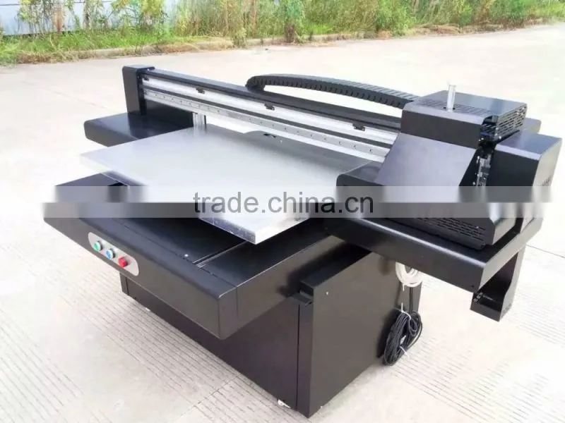 CE certficated double heads size 60*90cm economical industrial A2 uv led printing machine for various media