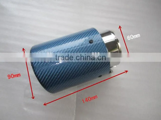 High Quality Colorful Carbon Fiber Exhaust Tip with Factory Price