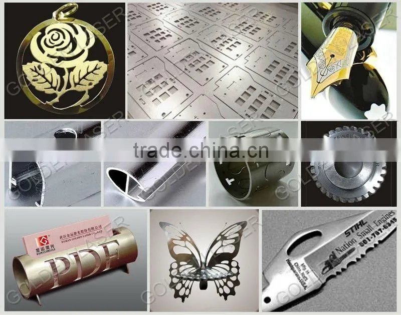Laser Cutting Steel Tube with Rotary Device