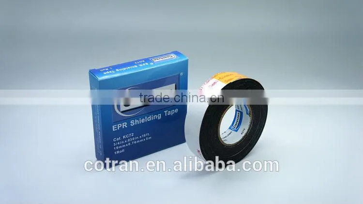 New products Rubber Adhesive semi conductive tape