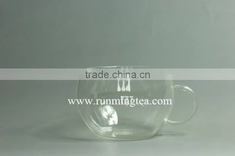 Customized Logo on the glass teaware