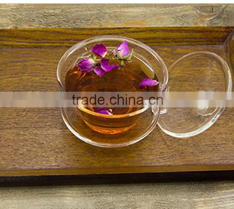 Heat-resistant Clear Glass Gaiwan Modern Sought-afterTeaware