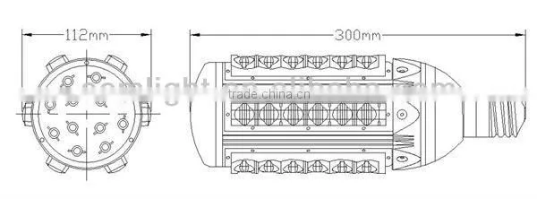 TUV CE RoHS IEC Approved Solar Power E40 36W Street Light LED Module