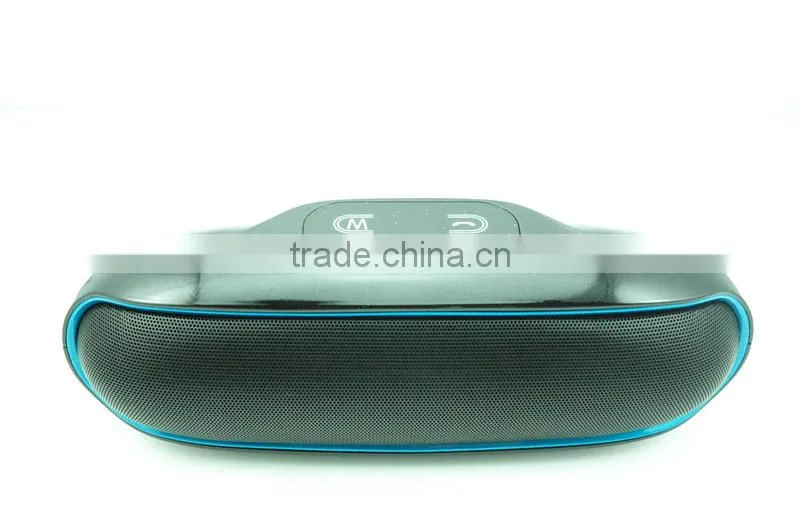 S309 Blue color 2 channel NFC speaker bluetooth support line in audio play