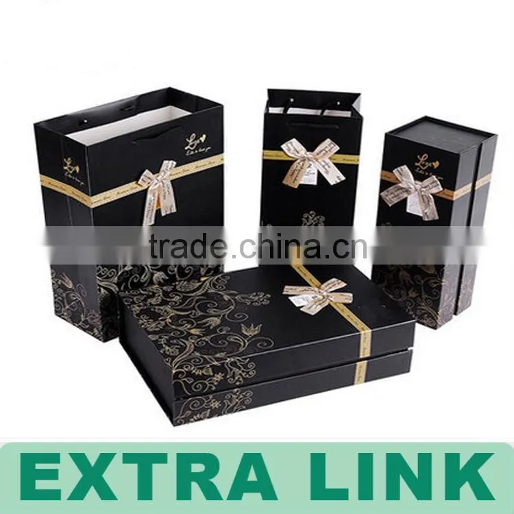 High end bright narrow &long gift box in mailbox shape