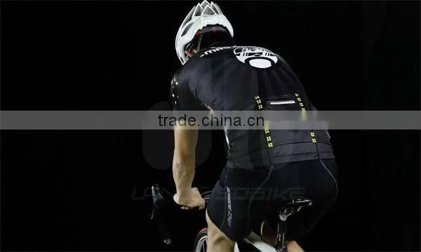 Sublimation Print Men's Short Sleeve Full Zip Bike Jersey For Outdoor Sports