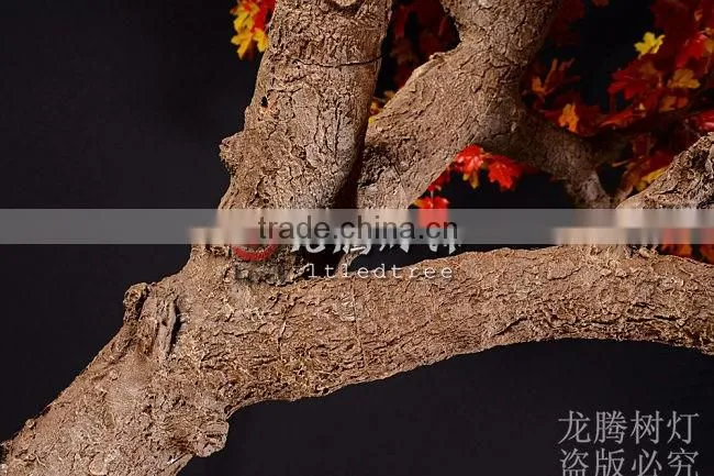 New products 2016 nature trunk Warm white led cherry blossom tree light