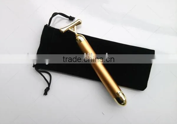 2014 hottest 24k gold vibration beauty bar Japan