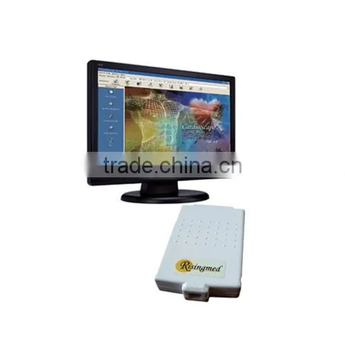 CE &FDA approved 12-lead Resting PC-ECG System with software