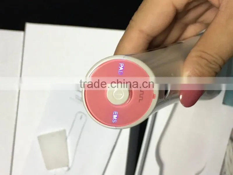 High frequency galvanic photon ultrasonic skin scrubber ion facial massage
