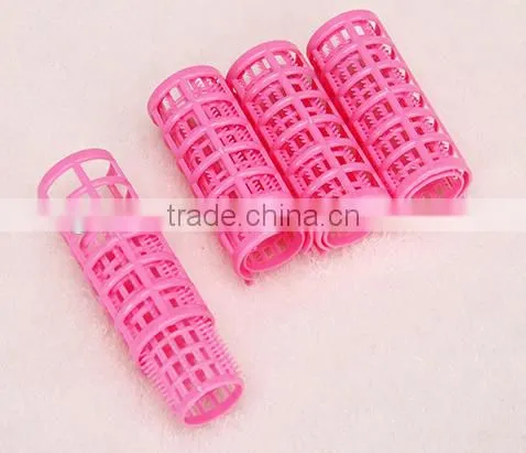 Easy use simple plastic hair rollers