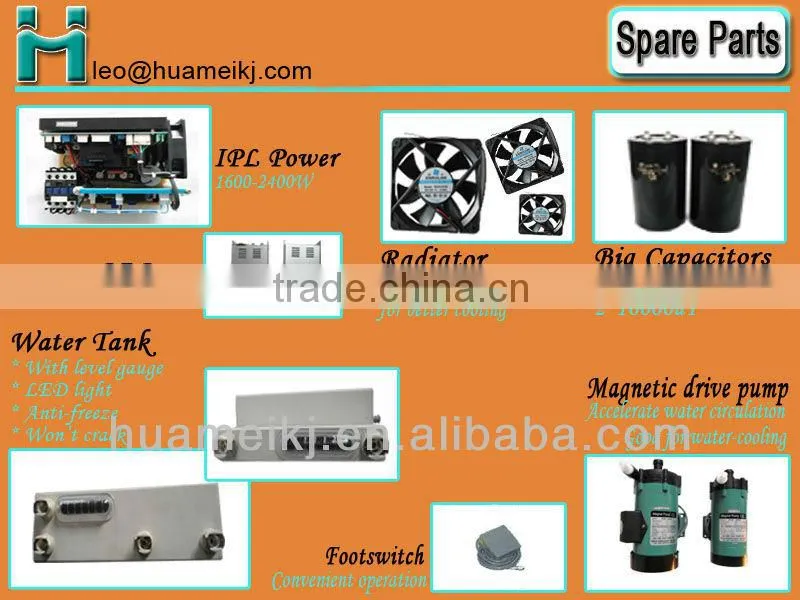 elight/rf/ipl medical device