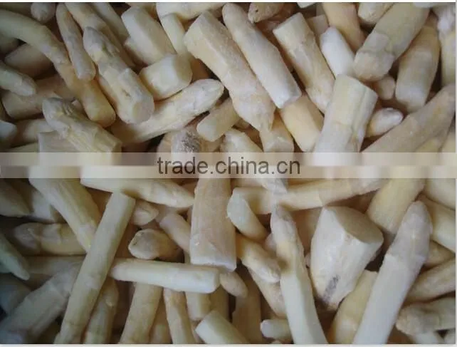 IQF Asparagus white and green tips and cuts