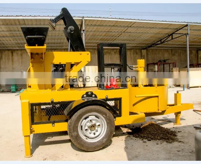 Multi Funtion M7MI Hydrauform interlocking clay brick machine with Mixer Manufacturer in Shengya