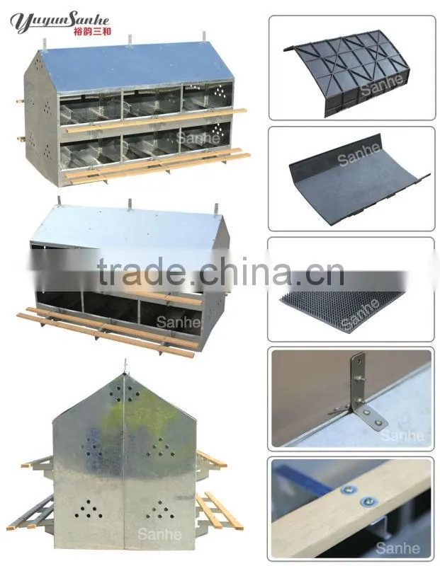 24 Holes Manual Egg Nest Box For Chicken