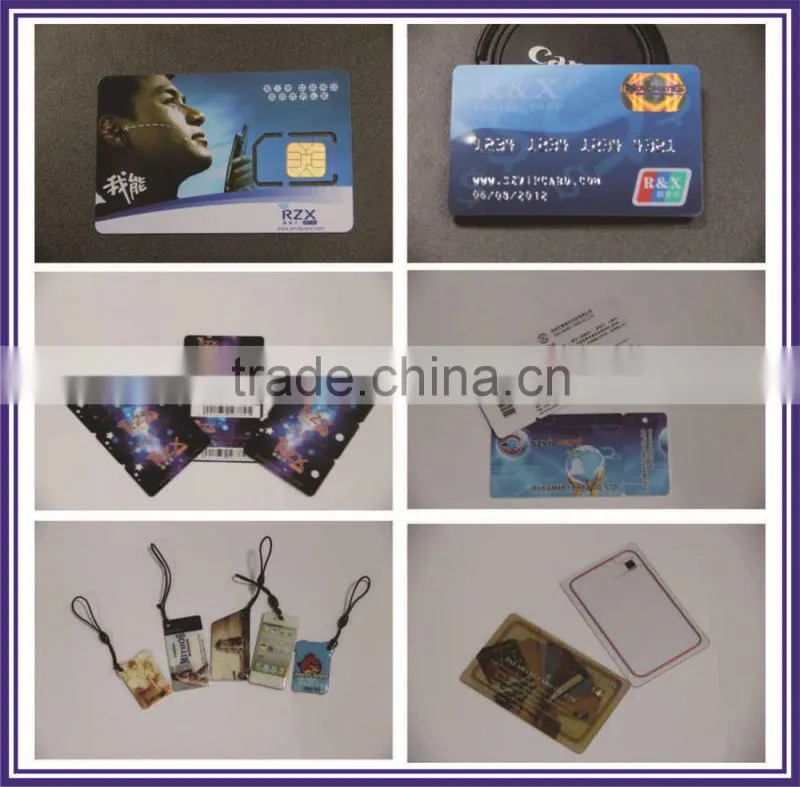 Special material PETG/PET/Teslin card
