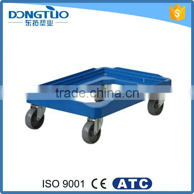 High quality anti-static Stainless steel container dolly, heavy duty dolly