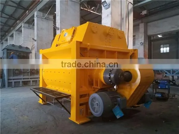 twin shaft concrete mixer