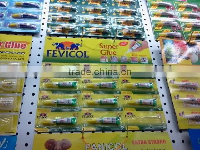 Hot selling cheap super glue for shoes/plastic/rubber/glass/metal/wood