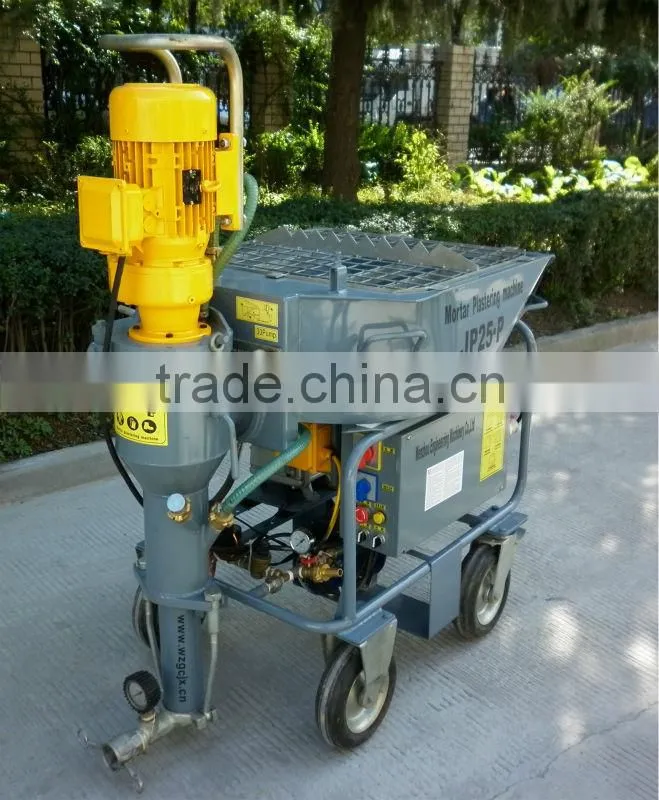 lightduty JP25 automatic plaster mixer pump for mortar, gypsum, fireproofing