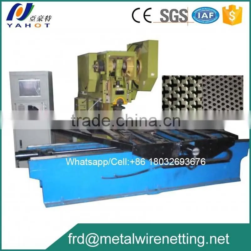 Perforated aluminum false ceiling machine