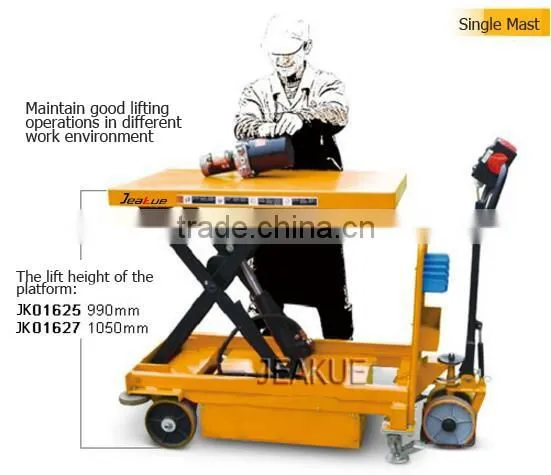 Movable Electric Lift Table with 500kg load Capacity