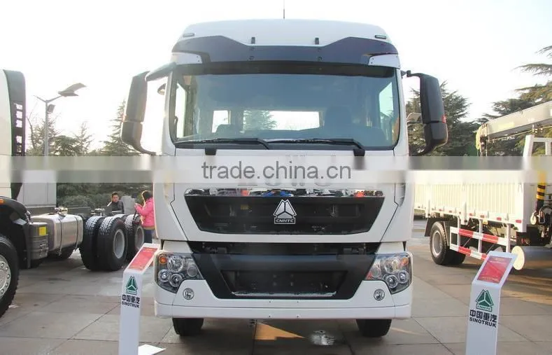Diesel Type HOWO T5G Cargo Truck Chassis 310hp 8*4 20ton