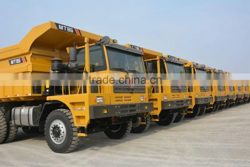 MT86 Mining Truck 80ton Mining Truck working in Cement Factory off road Minging Truck