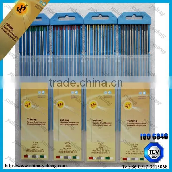 Export Welding WT20 Wolfram electrodes 1.6/2.4/3.2mm