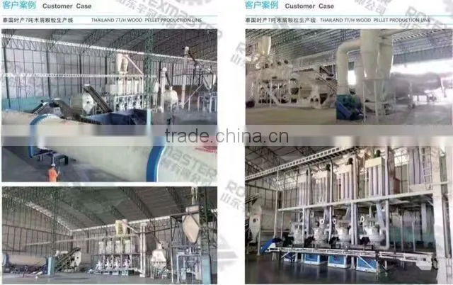 Biomass fuel wood pellet machine line pellet making machines CE approved