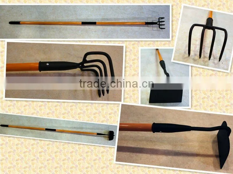 DH001 RAKE WITH LONG HANDLE