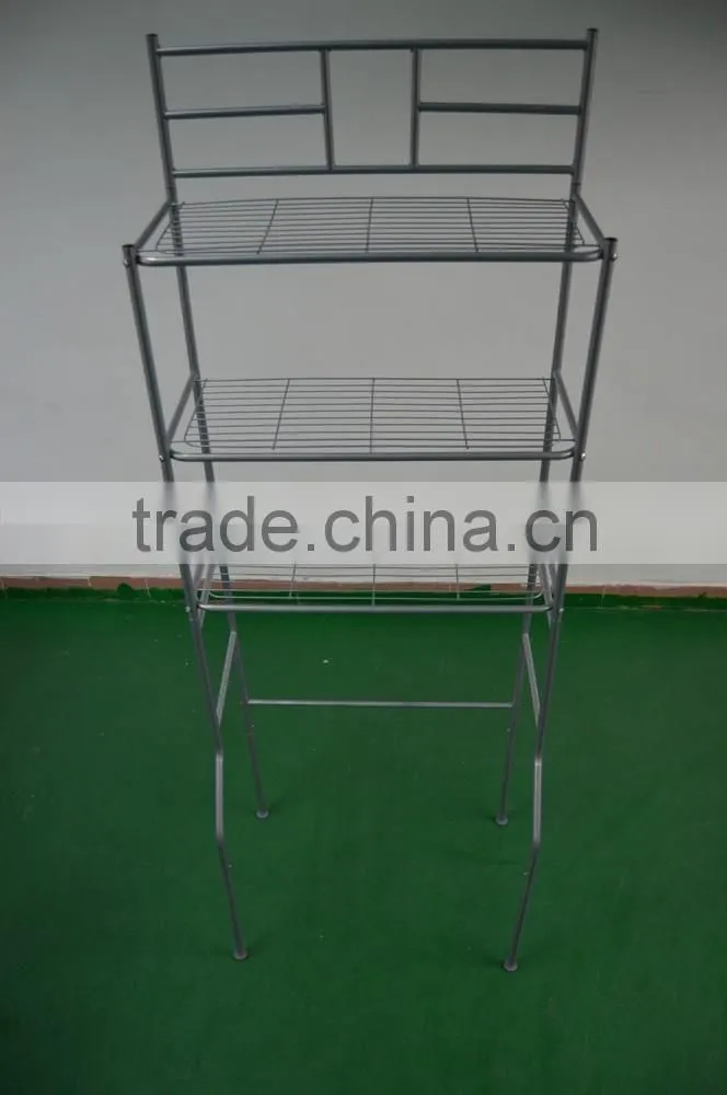 Spacesaver Bathroom Storage Over Toilet Shelf powder coating Finish