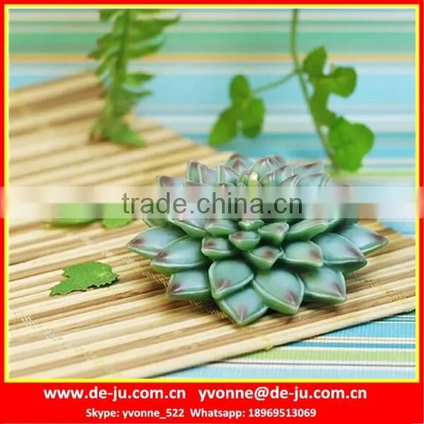 Green Plant Extraordinary Succulent Floating Birthday Candles