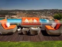 2017 Sigma New design furniture indoor outdoor resin wicker egg shaped swing chair