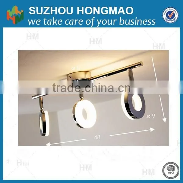 High Lumen White frame 5w GU10 24V Led Flat spot light