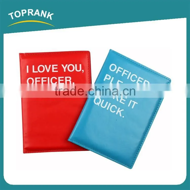 Toprank Multifunction Foldable PU Leather Travel Organizer Passport Wallet Card Holder Travel Passport Cover For Promotion
