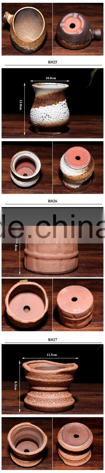 China discount handmade flower pot for succulent plants