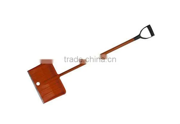 ORANGE SNOW SHOVEL