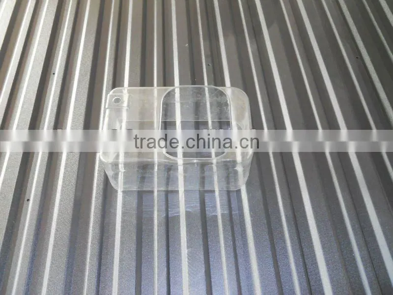 transparent vacuum formed thick blister packaging boxes of plastic