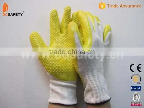 DDSAFETY 2017 Direct Buy China Safety Gloves Nitrile Gloves