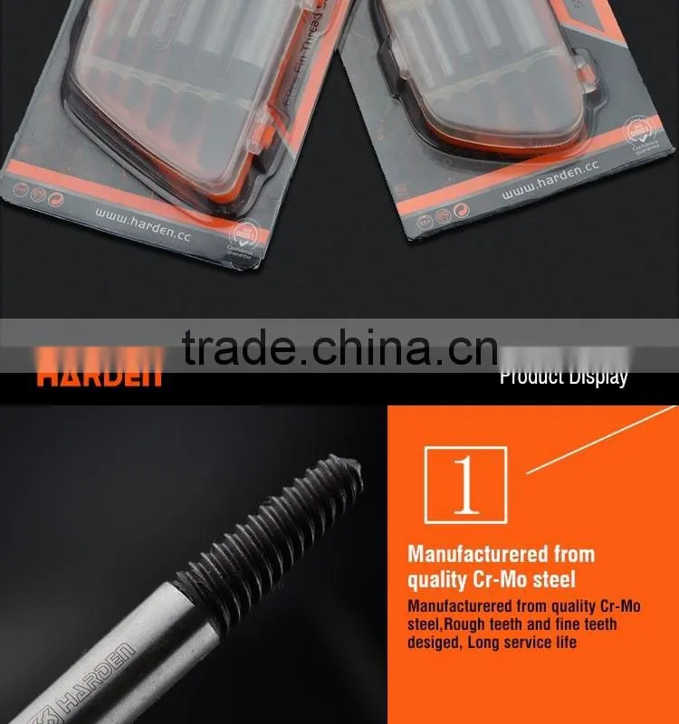 Professional 6PCS Fine Thread Screw Extractor Set