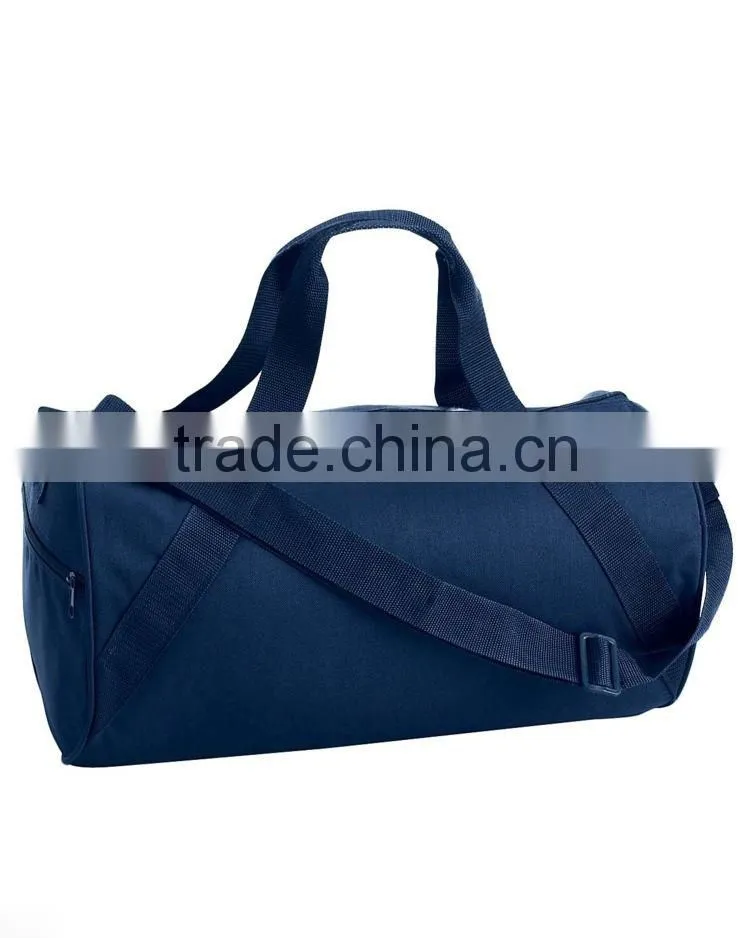 Liberty Bag NEW ECO recycled small duffle gym workout sports Tote bags with side zipper pockets and adjustable shoulder straps