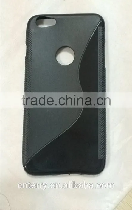 silicone mobile phone case for iphone 6 and 6 plus