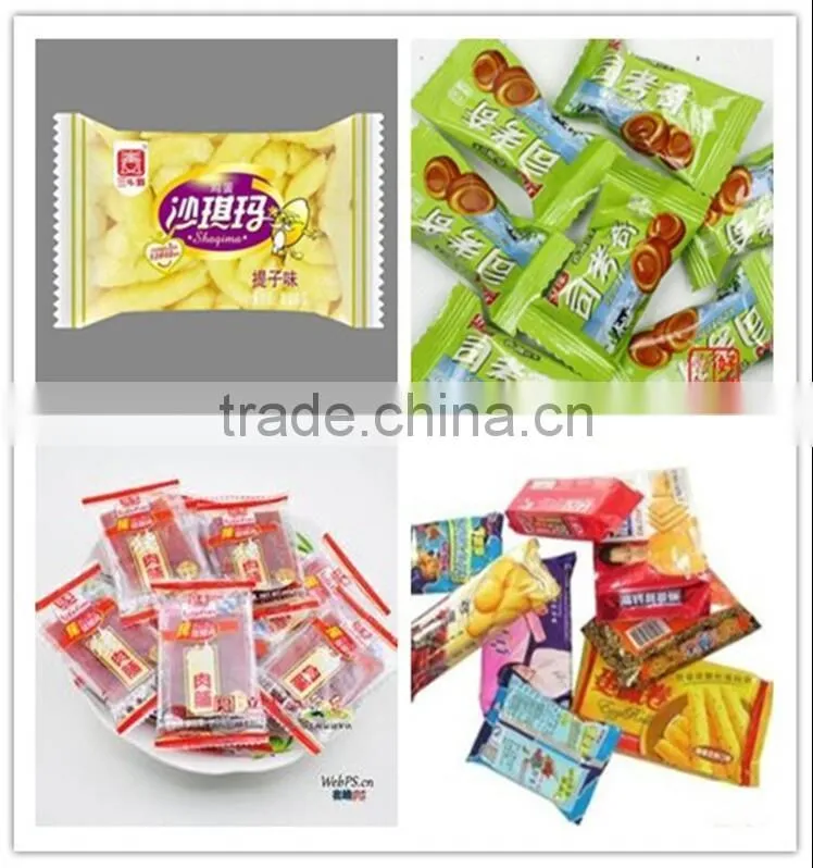CE certified automatic pillow dry food packaging machine