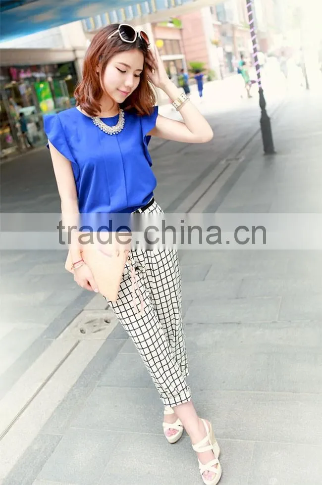 Women's Casual Loose Chiffon Vest Tank T Shirt Blouse Tops