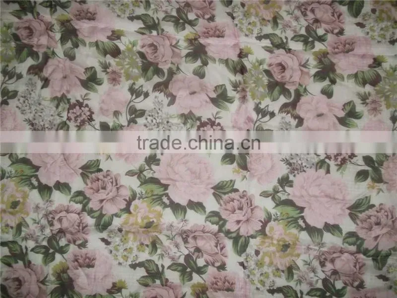 Polyester 2014 new style 100% china supplier for print fabric 100% polyester fabric
