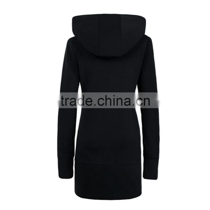 2016 Women's Winter Slim Hooded Coats Fur Collar Cotton Warm Long Coat Jacket Outwear Top
