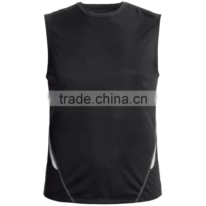 breathable professional summer man sport t-shirts sport with sweatband